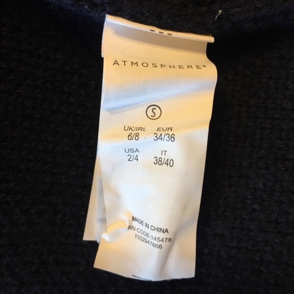 Primark Cardigan. Open Front. Navy & Maroon. NWOT - Picture 7 of 15